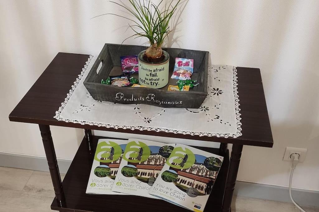 שאלון-סור-סאון Appartement Cosy A 2 Pas Des Rues Pietonnes מראה חיצוני תמונה
